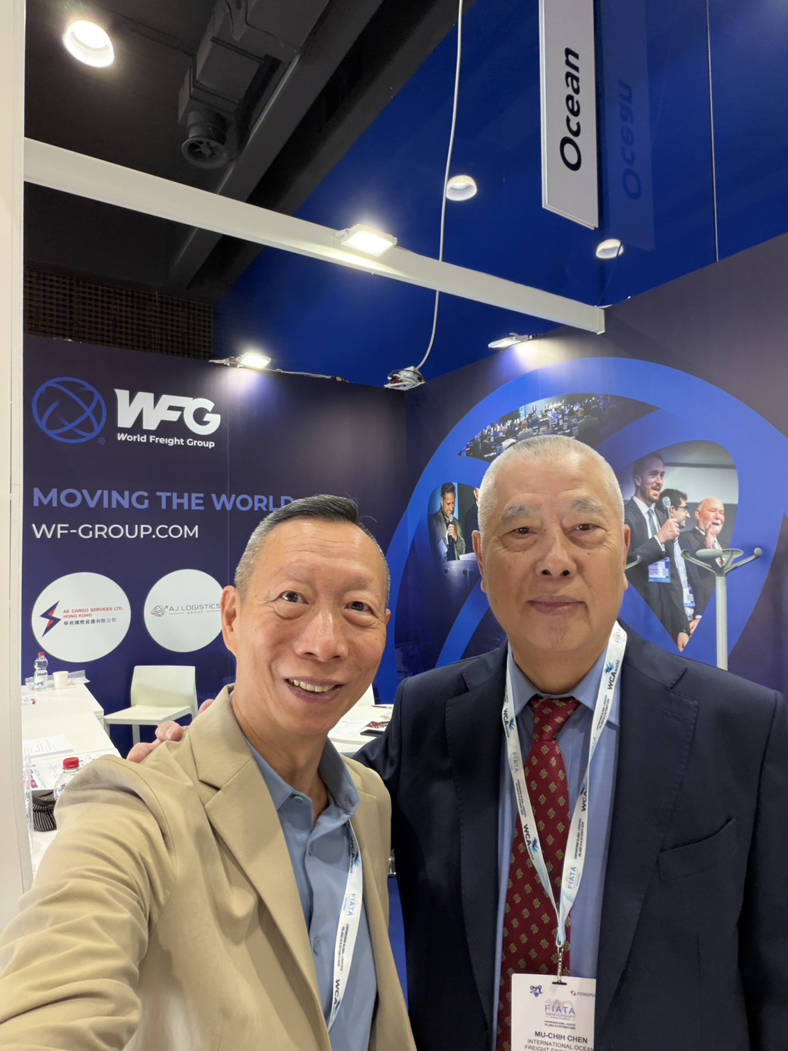 與 WFG World Freight Group 夥伴交流